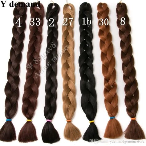 Mixing Hair Color, Brown Box Braids, Braiding Hair Colors, Single Braid, Perfect Hair Color, Straight Hair Extensions, Braid Hairstyle, Box Braids Hairstyles For Black Women, Diy Braids