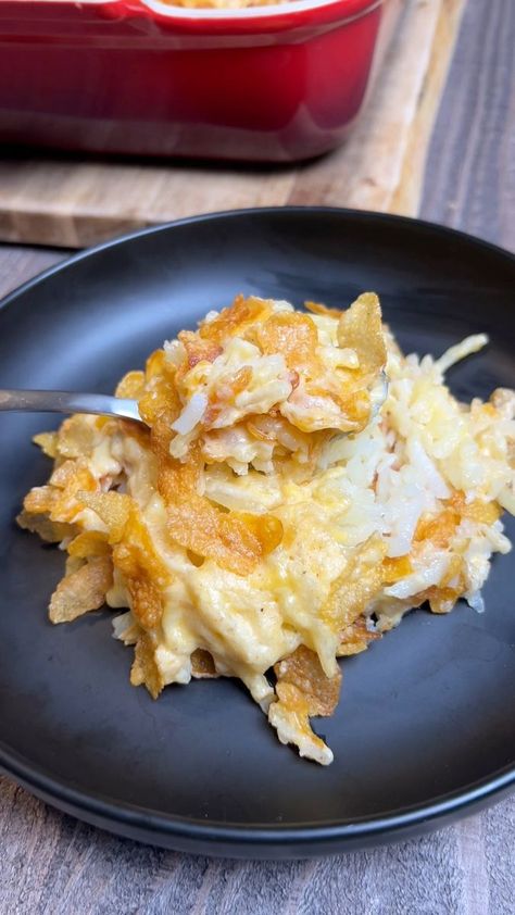 Potato Delight Casserole, Married To Bbq, Potato Delight, Ww Sides, Hashbrown Casserole Easy, Potato Casseroles, Hashbrown Casserole Recipe, Hotdish Recipes, Mexican Cornbread