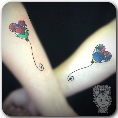 Disney Tattoos Mother Daughter, Friendship Tattoos Disney, Disney Sister Tattoos For 2, Disney Bff Tattoos, Sister Disney Tattoos, Matching Disney Tattoos For Best Friends, Little Disney Tattoos, Disney Tattoos Couples, Best Friend Disney Tattoos