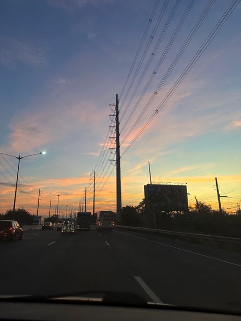 #sky #sunset #manila #highway #yellow Sky Sunset, Manila, Yellow, Quick Saves