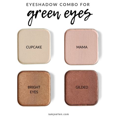 Sient Makeup Eyeshadow, Make Hazel Eyes Pop, Sient Makeup, Eyeshadow Green Eyes, Saint Makeup, Maskara Beauty, Eyeshadow Guide, Younique Eyeshadow, Green Eyes Pop