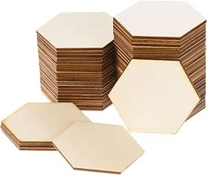 Diy Crafts Wood, Hexagon Template, Diy Tray Decor, Wood Hexagon, Hexagon Tile, Hexagon Coasters, Painting Home Decor, Wooden Cutouts, Diy Coasters