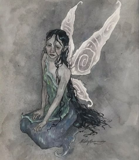 Evil Fairy, Tinkerbell Fairy, Faery Art, Water Fairy, Nostalgia Art, Fairy Paintings, Fairy Drawings, Fairytale Art, Wow Art