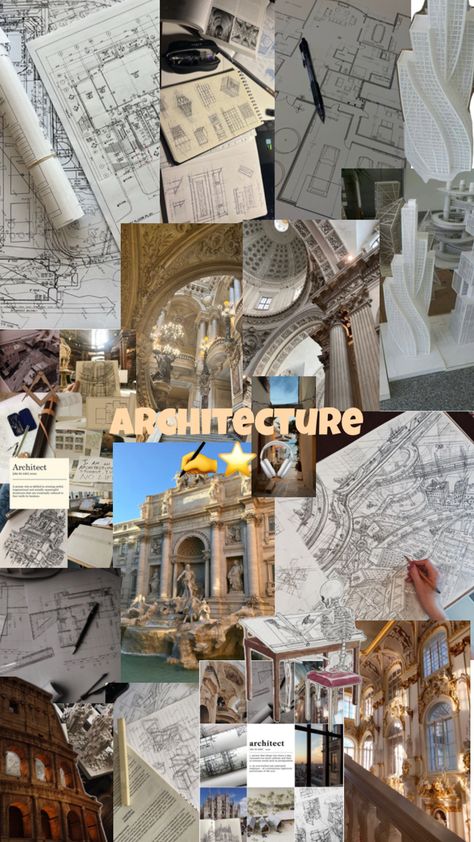 ⭐️⭐️ Interior Design, Architecture, Interior Design Major, Architecture Blueprints, Cover Pages, Art And Architecture, Pretty Wallpapers, Aesthetic Wallpapers, Creative Design