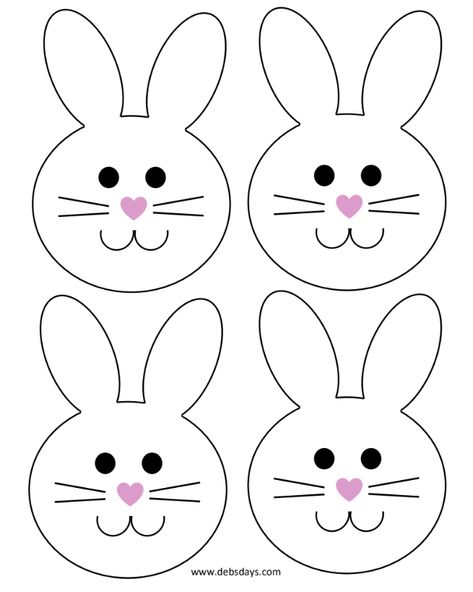 Learn how to sew Easter bunny rabbit candy and treat pouch bags for gifts, baskets, and parties. A DIY craft project with step by step tutorial video. Easter Bunny Template, Rabbit Candy, Bunny Templates, Easter Arts And Crafts, Rabbit Crafts, Easter Templates, Treat Pouch, Pouch Bags, Easter Bunny Crafts