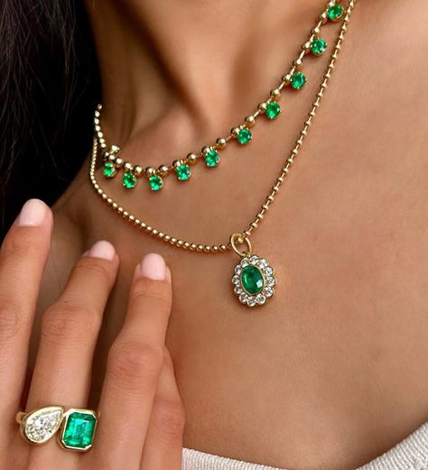 Pendants – Jemma Wynne Jemma Wynne, Diamond Jewelry Designs, Jade Earrings, Emerald Pendant, Anniversary Jewelry, Classy Jewelry, Fancy Jewellery, Pretty Necklaces, Emerald Necklace