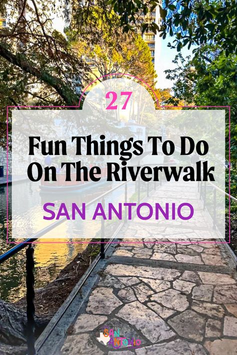 Head out on a journey of discovery and adventure on the picturesque Riverwalk in San Antonio, Texas. From stunning architectural wonders to delicious local cuisine and unforgettable entertainment, you're in for a treat. Don't miss the chance to explore one of the city's best spots. Check it all out at TheSanAntonioThings.com! San Antonio Texas Things To Do, Texas Travel Places To Visit, What To Do In San Antonio Texas, Things To Do In San Antonio Texas, San Antonio Texas Aesthetic, San Antonio Texas Riverwalk, Texas Travel Weekend Getaways, Riverwalk San Antonio, San Antonio Travel