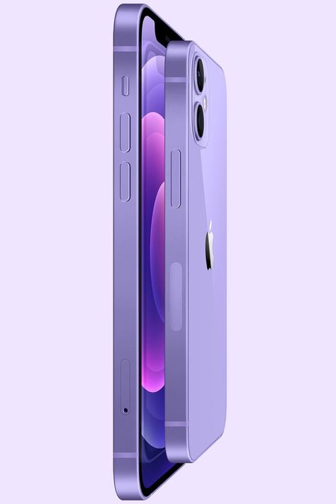 Apple's New Purple iPhone 12 and iPhone 12 Mini | Photos Free Iphone Giveaway, Iphone Colors, Get Free Iphone, Purple Iphone Case, Iphone Life Hacks, Produk Apple, Iphone Obsession, Apple Phone Case, Iphone 10