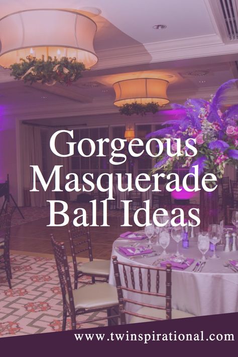 Masquerade Ball Venue Decor, Mascarade Birthday Party Decorations, Masquerade Party Balloon Decorations, Purple And Gold Masquerade Party, Masquerade Ball Room Decorations, Classy Masquerade Party, Masquerade Ball Balloon Arch, Mardi Gras Wedding Theme Receptions, Christmas Masquerade Party Decorations