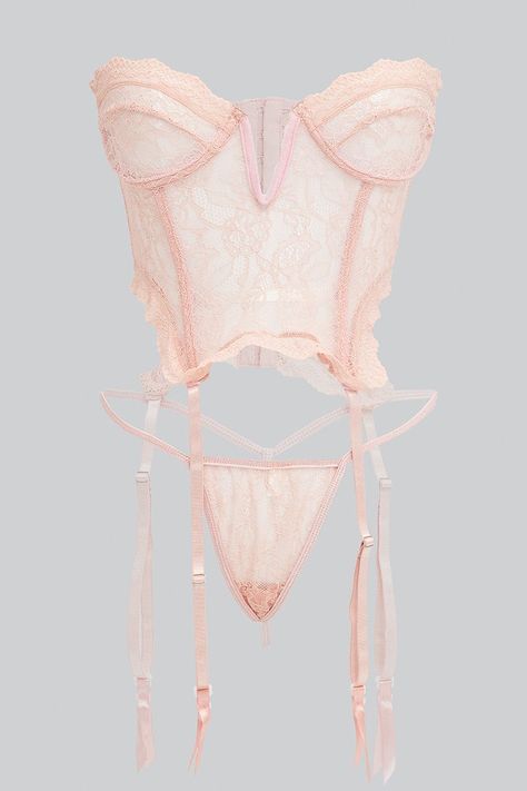 Made from imported quality material, this pink lingerie is size S for regular-size women of 18-34 years of age. Designed in Australia, but made in Asia.