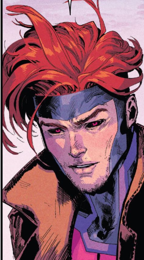 Gambit Marvel Comics, Gambit Comic, Rouge Xmen, Gambit Xmen, Gambit Wallpaper, David Marquez, Reddish Brown Hair Color, Marvel Nova, Gambit X Men