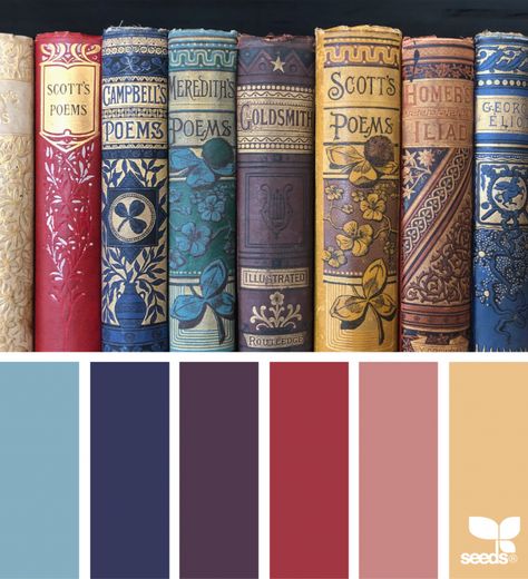 This is one of my favorites!  Color Library | design seeds | Bloglovin’ Seeds Color, Palette Design, Bleu Pastel, Design Seeds, Color Balance, Color Inspo, Colour Board, Color Stories, Colour Schemes