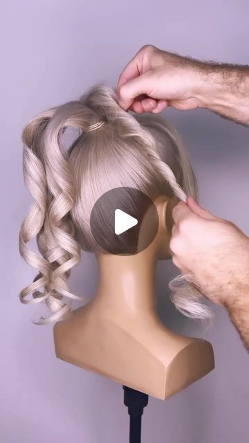 Hair Updos For Homecoming, Braided Updo Hairstyles For Prom, High Bun Upstyle, How To High Bun Updo, Messy Bridesmaid Bun, Soft Updo Hairstyles Romantic, Pretty Up Dos For Long Hair, Long Hair Wedding Updo Bride, Bridal Updo Long Hair