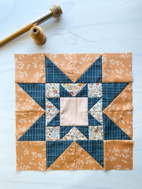 How To Make Star Quilt Blocks, Free Star Block Quilt Patterns, Fun Quilt Blocks Free Pattern, Sawtooth Star Block, Double Sawtooth Star Quilt Pattern, X Quilt Block Pattern, Quilt Block Ideas Easy, Double Sawtooth Star Quilt Block Free Pattern, Crystal Star Quilt Block