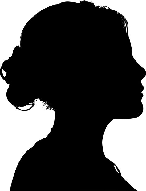 Women Silouhette Painting, Woman Shadow Drawing, Female Head Silhouette, Woman Sillhoute Aesthetic, Women Siloutte, Woman Profile Silhouette, Woman Side Profile Silhouette, Silloettes Art Women, Profile Silhouette Art