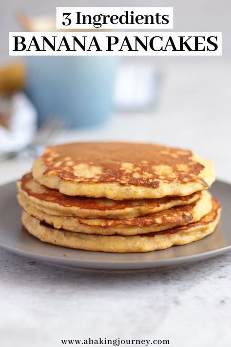 Pancake Flour Recipes, Pancakes Using Bananas, Banana Baby Pancakes, Toddler Banana Pancakes, Banana Pancakes Baby, Banana Flour Pancakes, Uni Recipes, Milktart Recipe, Reset Recipes