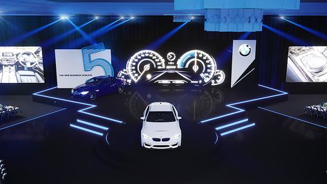 BMW 5 Series Launch Event on Behance Car Launch Event, Byd Seagull, Car Expo, Car Launch, Bmw Xm, Stage Art, Mobil Bmw, Stage Ideas, Hollywood Party Theme