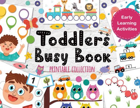 Busy Book For Toddlers, Preschool Activity Books, Emotions Preschool, Baby Quiet Book, Early Learning Activities, Toddler Quiet Book, Sensory Book, Felt Books, Felt Quiet Books