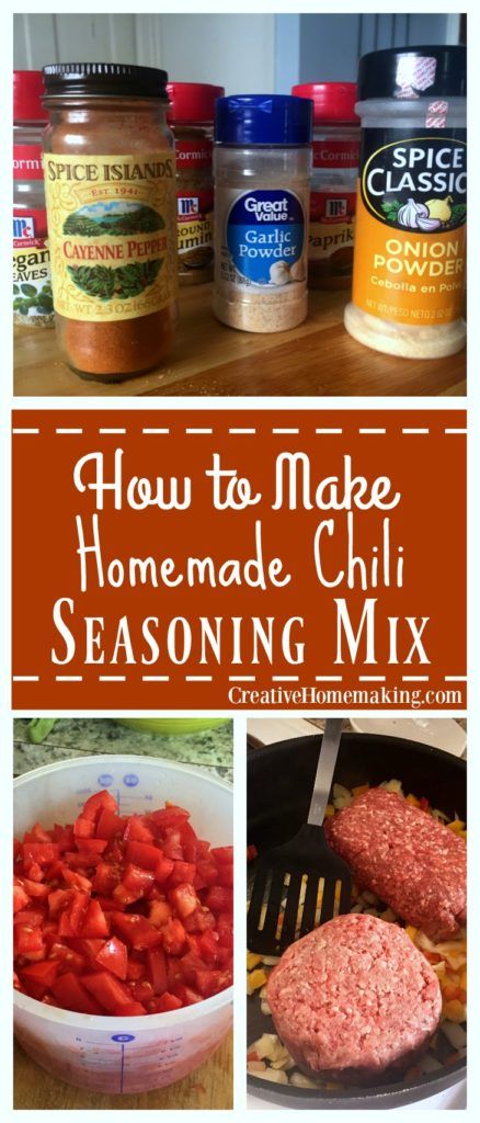 Canning Chili, Homemade Chili Seasoning Mix, Chili Seasoning Recipe, Homemade Chili Seasoning, Homemade Dry Mixes, How To Make Chili, Homemade Spice Mix, Spice Blends Recipes, Homemade Mixes