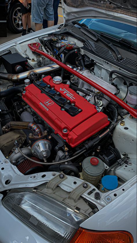 Car Engine Wallpaper, Mechanic Wallpaper, Honda Civic Wallpaper, Honda Wallpaper, B13 Nissan, Honda Civic Engine, Engine Wallpaper, Civic Jdm, Vtec Engine