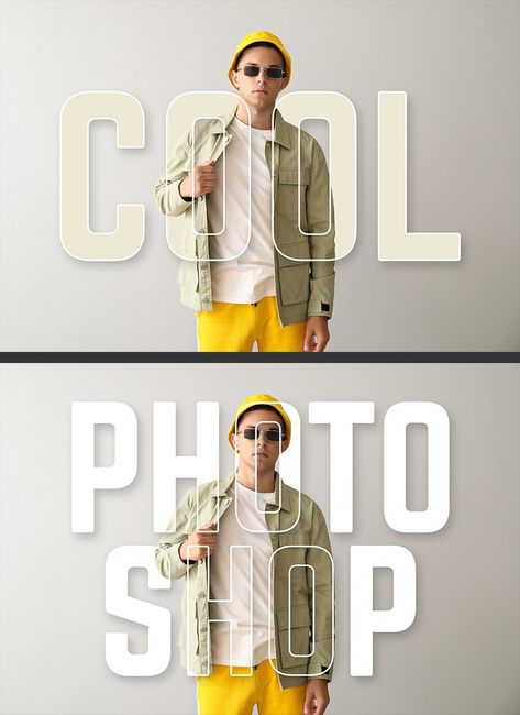 How to Make a Editable Text Effect Using Images in Photoshop — Medialoot Image In Text Photoshop, Text And Image Design, Image In Text, Photo With Text Design, Photoshop Effects Ideas, Text On Photo Design, Photo Effects Ideas, Text Effects Photoshop, Text Over Photo