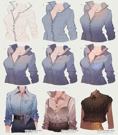 Wrinkles on a female shirt, no im not being interoperate, the human body is beautiful no matter what gender or body type Shirt Art Reference, Shirt Drawing, Drawing Style, Shirt Art, Poses References, Digital Painting Tutorials, Anime Drawings Tutorials, Drawing Clothes, Art Tutorial