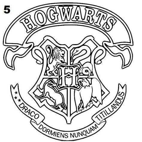 Hogwarts Harry Potter Coloring Book, Harry Potter Coloring Pages, Silhouette Disney, Harry Potter Colors, Imprimibles Harry Potter, Harry Potter Logo, Art Harry Potter, Harry Potter Classroom, Idee Cricut