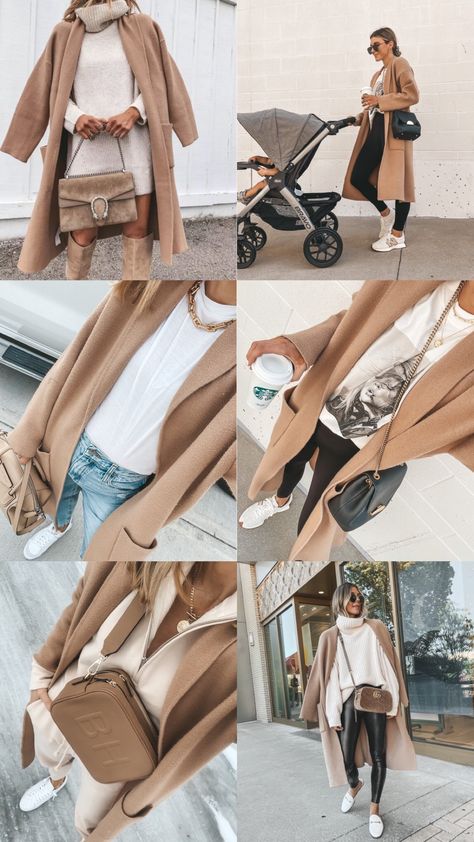 Mango Coatigan, Oversized Coat Outfit, Coatigan Outfit, Mama Outfits, Becky Hillyard, Winter Date Outfits, Leather Leggings Outfit, Cella Jane, Casual Outfits For Moms