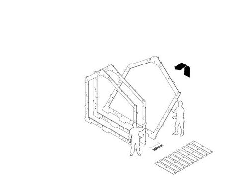 3d Printed House, Photoshop Rendering, Architecture Collage, Micro House, Concept Diagram, Build Your Own House, Own House, Container House Plans, Tiny House Movement