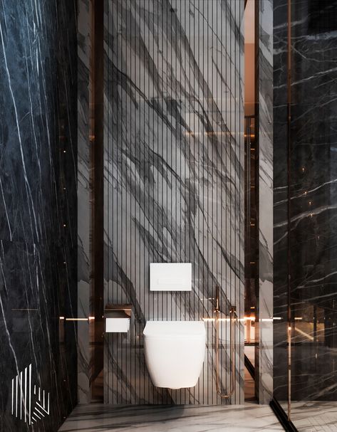 Grey Toilet Design, Luxury Marble Texture, Stone Toilet, Grey Marble Bathroom, Interior Design Industrial, Grey Toilet, Bathrooms Inspiration, Walls Ideas, Luxury Toilet