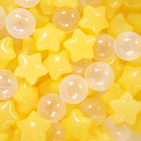 Amazon.com: TRENDPLAY Ball Pit Balls Star Balls for Kids Toddlers 1-3 Ball Pit, Play Tent, Slide and Tunnels, 100 pcs : Toys & Games Canned Squash, Ball Pit Balls, Toddler Slide, Shape Games, Baby Ball, Cat Ball, Bouncy Castle, Kiddie Pool, Play Gym