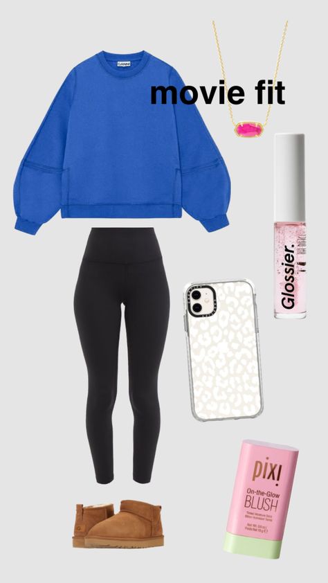 Preppy Movie Theater Outfits, Cute Movie Theater Outfits Comfy, Comfy Outfits For The Movies, Movie Theater Outfit Ideas Comfy, Movie Outfit Ideas Comfy, Cute Movie Outfits Comfy, Movie Theater Outfit Comfy, Movie Theater Outfit, Theater Outfit