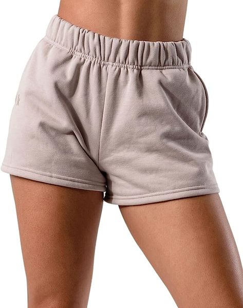 Womens Sweat Shorts, Sweat Shorts Women, Cute Sweats, Womens Athletic Shorts, Comfy Shorts, Shorts Women, Lounge Shorts, Sweat Shorts, Casual Elegance