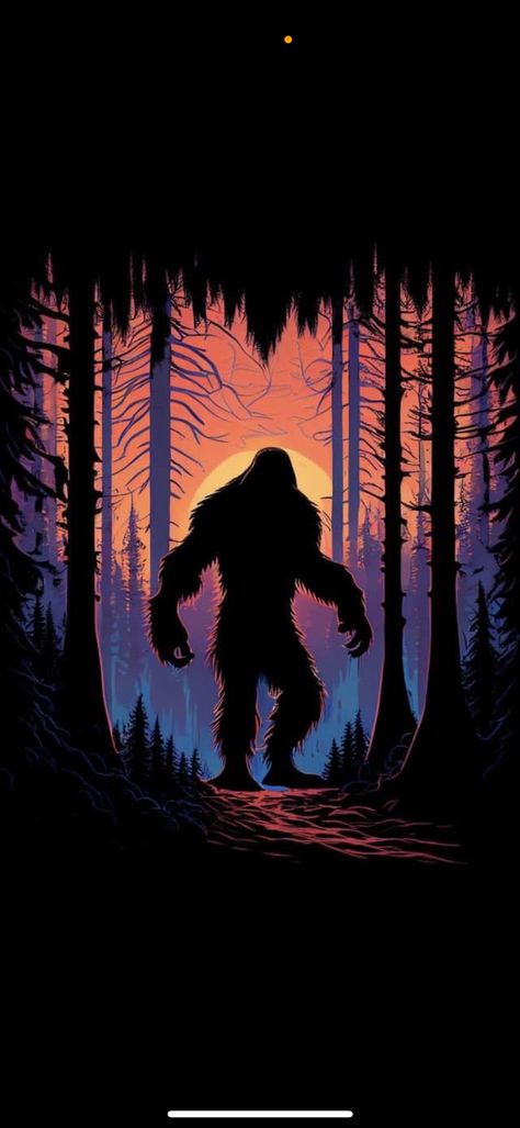 Bigfoot Wallpaper Iphone, Bigfoot Drawing, Bigfoot Pictures, Bigfoot Art, Feet Drawing, Stone Pictures Pebble Art, Bigfoot Sasquatch, Hd Wallpaper Iphone, Cute Canvas Paintings