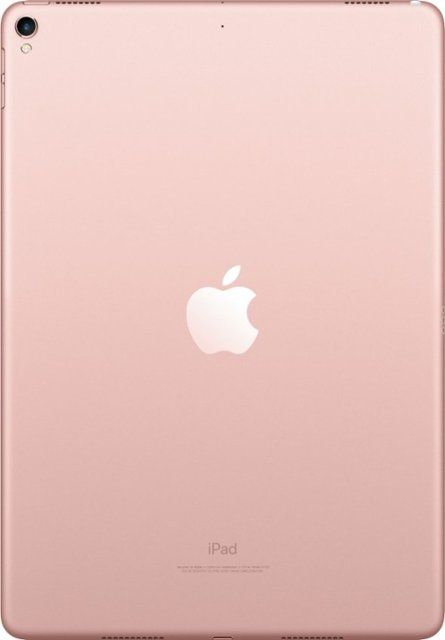 Apple - 10.5-Inch iPad Pro with Wi-Fi - 256GB - Rose Gold - Back_Zoom Ipad Pro Rose Gold, Ipad Rose Gold, Rose Gold Ipad, Mac Notebook, Iphone 5se, Apple Watch Iphone, Sea Wallpaper, Apple Apple, Ipad Stand