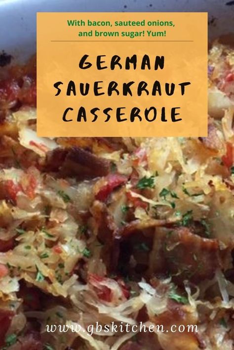 Saurkraut Recipes Cabbage, German Style Sauerkraut, Saurkraut Recipes Dinners, Knockwurst Recipes Sauerkraut, German Dishes Recipes, What To Do With Leftover Pork And Sauerkraut, Dinners With Sauerkraut, Sourbraughten Recipe, Healthy Sourkrout Meal Ideas