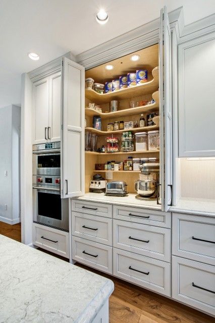 Built In Pantry, Pantry Remodel, Kitchen Redesign, Kitchen Pantry Design, Kitchen Remodel Design, Kitchen Inspiration Design, Pantry Design, Kitchen Plans, Kitchen Redo