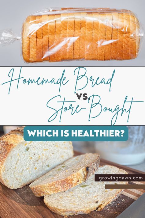 In the heart of many kitchens, a debate quietly simmers: it's a battle between the artisanal charm of homemade bread and the convenient allure of store-bought loaves. The choice between homemade bread vs. store bought bread actually comes down to several questions, including the one of which is healthier. Homemade Vs Store Bought, How To Store Homemade Bread, Store Homemade Bread, Sourdough Bread Healthy, Crunchy Life, Homemade White Bread, Bread Boxes, Bread Maker, Fresh Bread