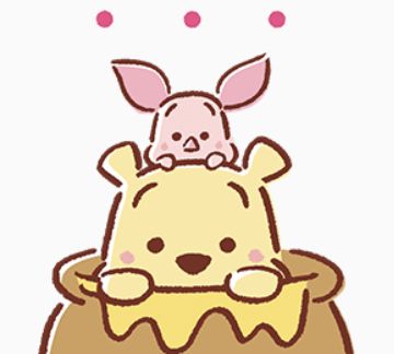 Pooh & Piglet Piglet Drawing, Things Will Be Okay, Winnie The Pooh Gif, Winnie The Pooh Drawing, Piglet Winnie The Pooh, Winnie The Pooh And Piglet, Disney Cuties, Cute Piglets, Pooh Piglet