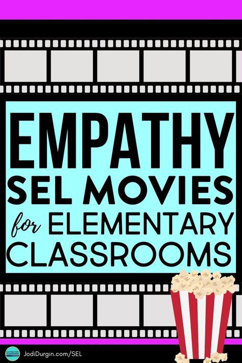 Are you an elementary teacher looking for empathy videos? This Clutter-Free Classroom post shares 3 of the best videos for teaching first, second, third, fourth and fifth grade students how to take on the feelings of others. These fun and engaging SEL videos for kids are sure to be a big hit each year! Head over to the post to learn more about these quality videos about empathy and get helpful teaching tips and ideas for using videos for social emotional learning instruction! Empathy Sel Activities, Teaching Empathy To Preschoolers, How To Teach Empathy To Kids, Teaching Empathy To Middle Schoolers, Empathy Lessons, Kids Empathy, Sel Activities, Teaching Empathy, Social Emotional Learning Lessons