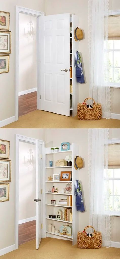 20 Hacks for Storing Books in Small Spaces Book Storage Small Space, Small Home Storage, Cute Storage Ideas, Small Bedroom Storage, Small Bedroom Furniture, Apartment Storage, Cute Storage, Living Room Designs Small Spaces, Small Space Bedroom