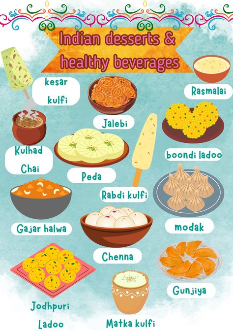 Indian desserts n healthy beverages 🍩☕🍥🍪 Healthy Beverages, Desserts Healthy, Indian Desserts, Mouth Watering, Healthy Drinks