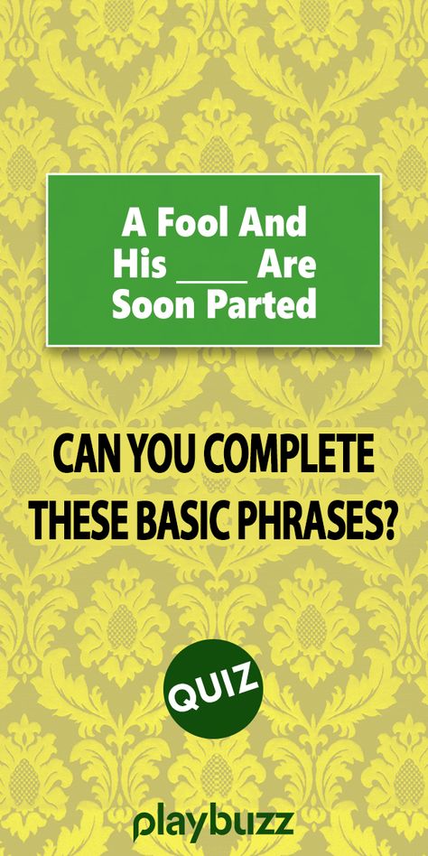 These basic phrases are stumping everyone. *** #PlaybuzzQuiz General Knowledge Quiz Trivia Game Night Logic Riddles IQ Test Brain Teasers Language Playbuzz Quiz Brain Test Games, Intelligence Quizzes, General Quiz, Brain Quiz, General Knowledge Test, Geography Quizzes, Iq Test Questions, Movie Quizzes, Science Trivia