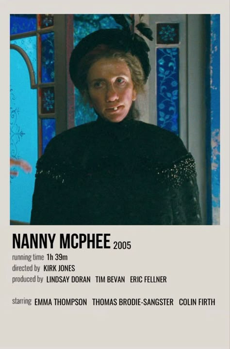 Polaroid Movie Poster, Nanny Mcphee, Film Polaroid, Movies To Watch Teenagers, Most Paused Movie Scenes, Film Netflix, Movie Card, Pause Button, Iconic Movie Posters