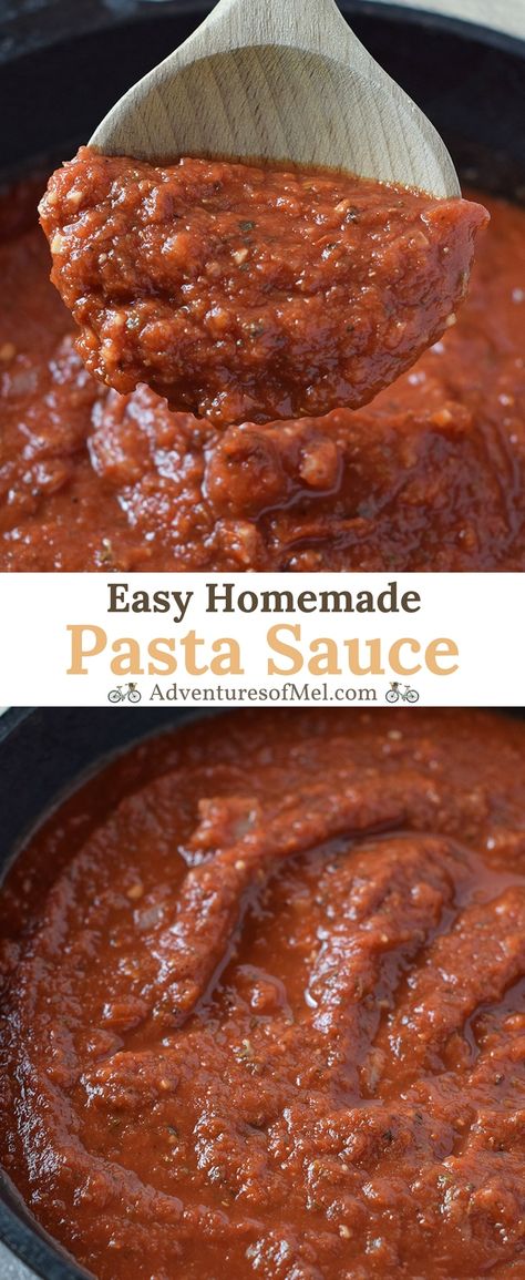 Pasta Sauce Easy, Spaghetti Lasagna, Best Scalloped Potatoes, Homemade Pasta Sauce, Sauce Spaghetti, Simple Spaghetti, Pasta Sauce Homemade, Homemade Spaghetti Sauce, Lasagna Pasta