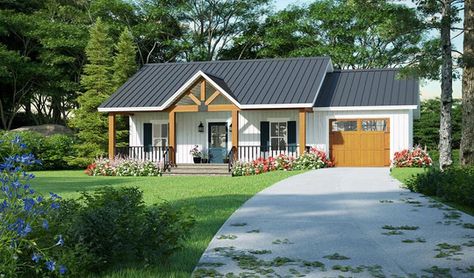 Our Best Sellers – House Plan Gallery One Bedroom House Plans, 1 Bedroom House Plans, One Bedroom House, 1 Bedroom House, Cottage Style House Plans, Small House Floor Plans, Ranch Style House Plans, Garage House Plans, Cottage Plan