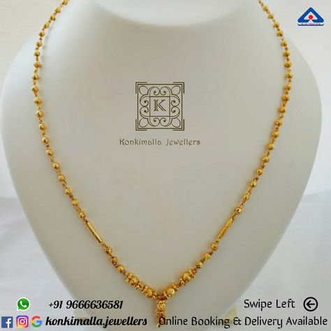 10 Grams Gold Chain Design, Gold Mangalsutra Designs, Gold Chain Design, Gold Mangalsutra, Mangalsutra Designs, Gold Chain With Pendant, Gold Jewelry Simple, Jewelry Simple, Chain Design