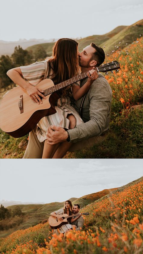 Boho Couple, Creative Shoots, Lake Engagement, Pre Wedding Photoshoot Outdoor, Lake Elsinore, Garden Spring, Engagement Inspo, Scenic Photography, Winter Photos