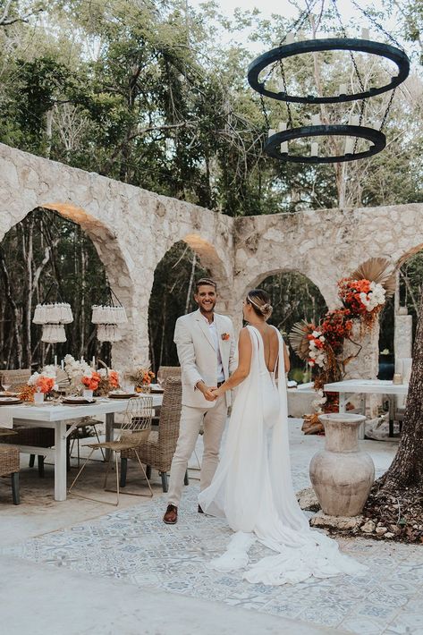 Elopements are on the rise, and I always get asked the question, “how do I plan an elopement in Tulum?” For a good reason! Tulum is literally the “mecca” of destination elopements. Who wouldn’t want the out of this world sunsets, comforting swaying green palm trees, and warm white sand nestled into an intimate ceremony? But where to start? I got you covered! Check out my new blog for 5 easy tips to start planning your Tulum elopement! Tulum Inspired Wedding, Tulum Destination Wedding, Tulum Wedding Venue Mexico, Tulum Wedding Dress, Cancun Elopement, Dreams Tulum Wedding, Tulum Elopement, Cancun Wedding Venues, Tulum Mexico Wedding