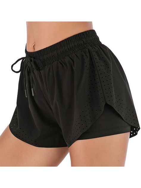 Outfits Short Women, Black Workout Outfit, Workout Shorts Outfit, Workout Shorts Women, Fitness Wear Outfits, Sports Shorts Women, Running Shorts Women, Workout Outfit, Gym Shorts